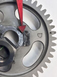 Zębatka wałka równowagi nr 2 Yamaha - 3