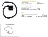 Cewka zapłonowa DZE Yamaha YFZ 450R 2009–2020 zamiennik OEM 18P-82310-00 - 2
