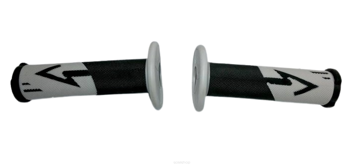 Manetki z miękkiej gumy czarno-szare 22 mm